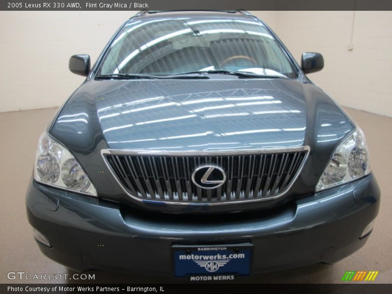 Flint Gray Mica / Black 2005 Lexus RX 330 AWD