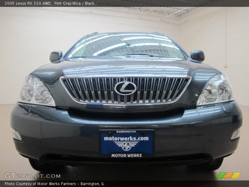 Flint Gray Mica / Black 2005 Lexus RX 330 AWD