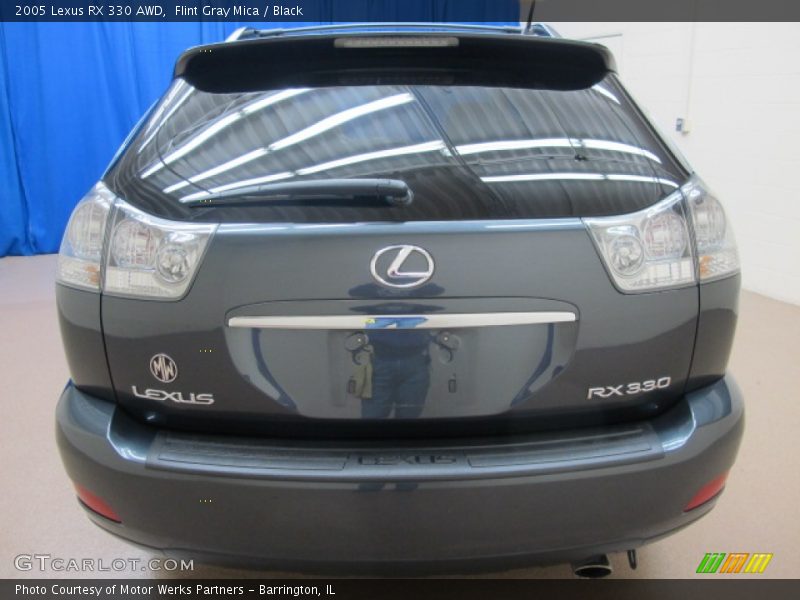 Flint Gray Mica / Black 2005 Lexus RX 330 AWD