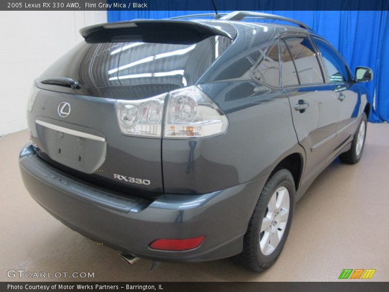 Flint Gray Mica / Black 2005 Lexus RX 330 AWD