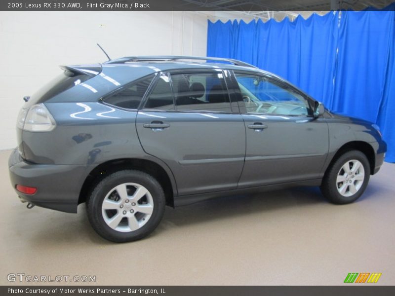 Flint Gray Mica / Black 2005 Lexus RX 330 AWD