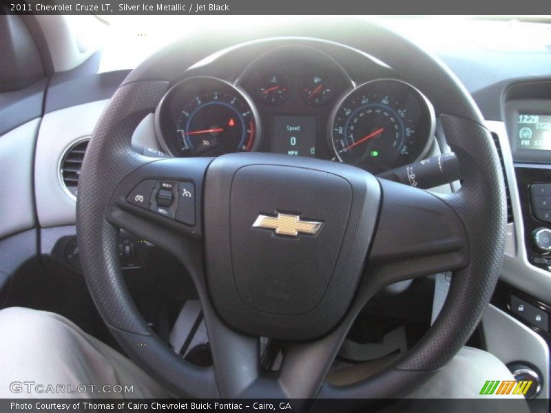 Silver Ice Metallic / Jet Black 2011 Chevrolet Cruze LT