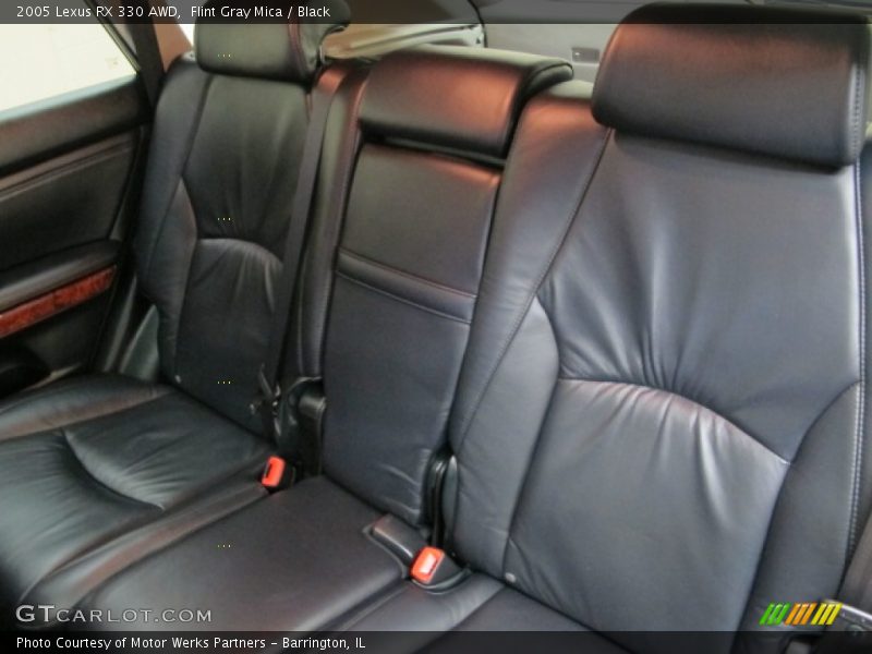 Flint Gray Mica / Black 2005 Lexus RX 330 AWD