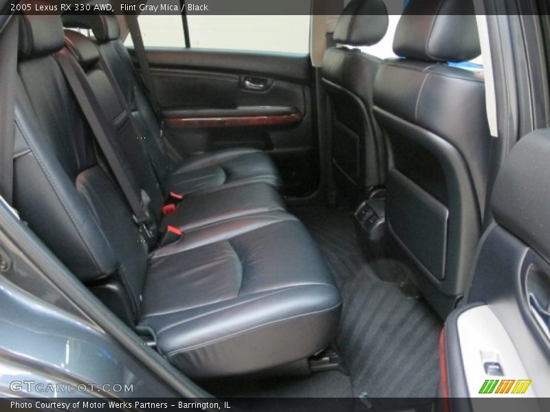 Flint Gray Mica / Black 2005 Lexus RX 330 AWD