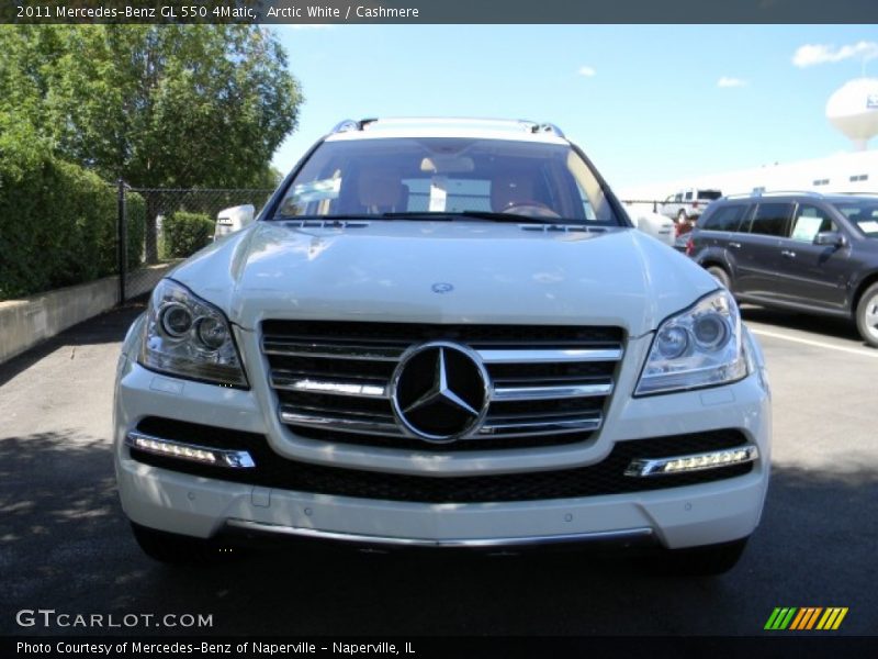 Arctic White / Cashmere 2011 Mercedes-Benz GL 550 4Matic