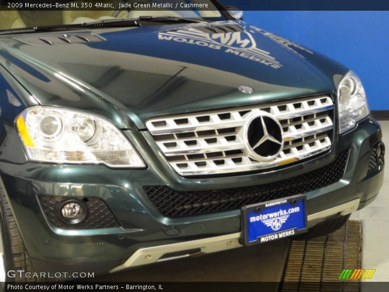 Jade Green Metallic / Cashmere 2009 Mercedes-Benz ML 350 4Matic