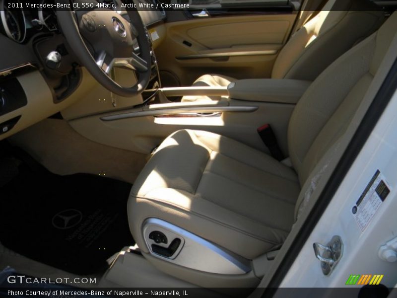 Arctic White / Cashmere 2011 Mercedes-Benz GL 550 4Matic