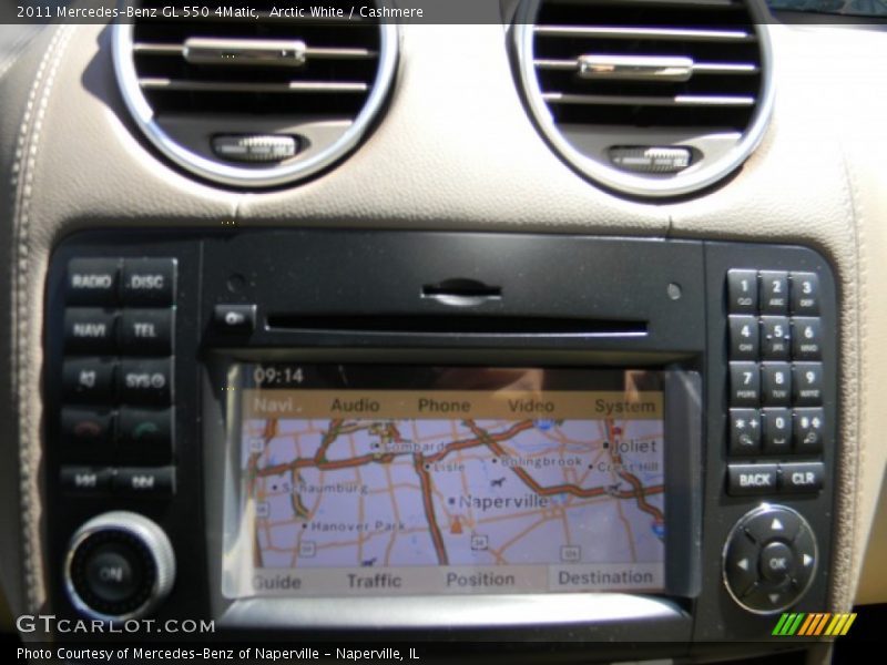 Arctic White / Cashmere 2011 Mercedes-Benz GL 550 4Matic