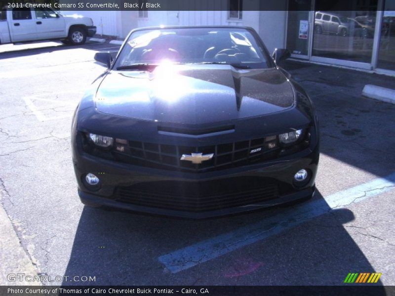 Black / Black 2011 Chevrolet Camaro SS Convertible