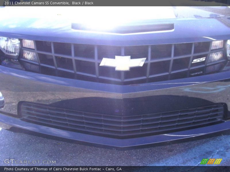 Black / Black 2011 Chevrolet Camaro SS Convertible