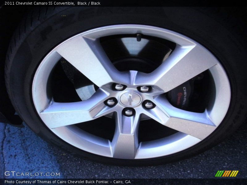 Black / Black 2011 Chevrolet Camaro SS Convertible