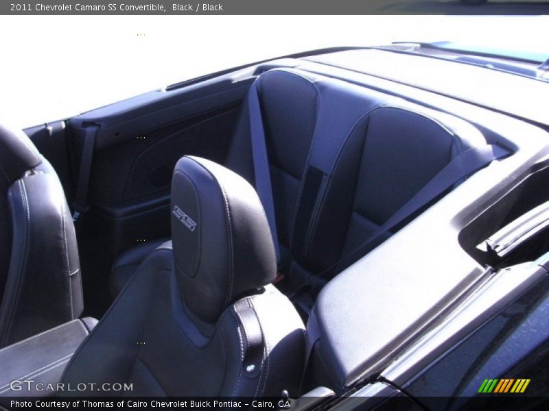 Black / Black 2011 Chevrolet Camaro SS Convertible