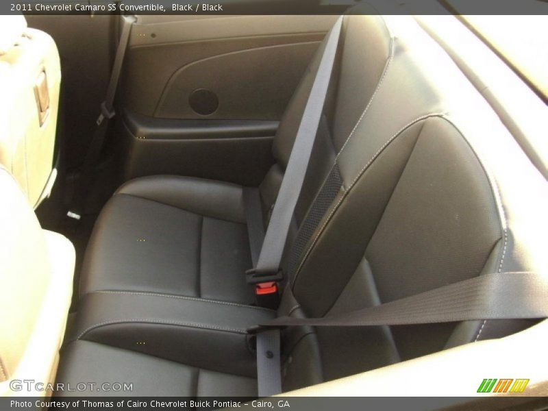 Black / Black 2011 Chevrolet Camaro SS Convertible