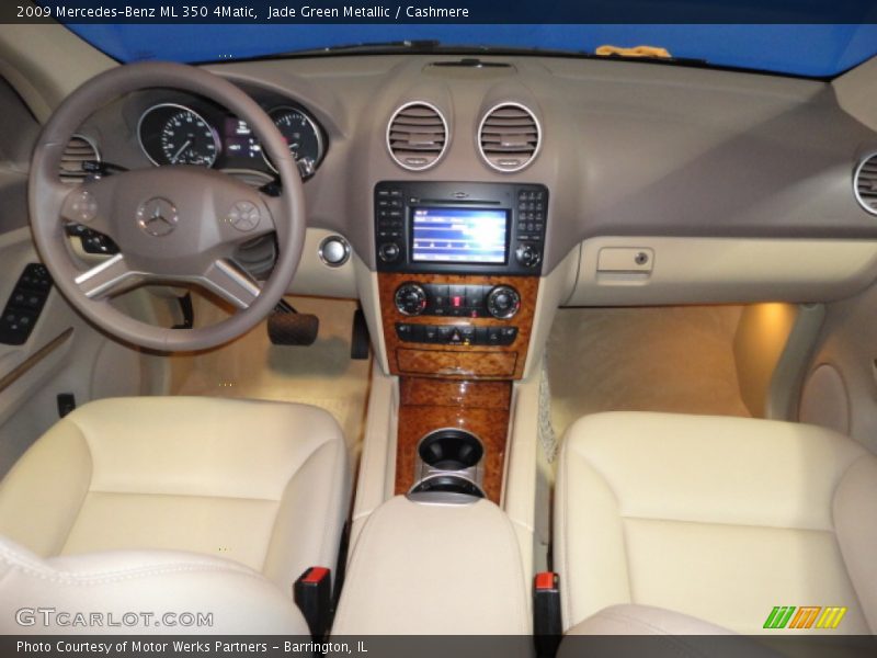 Jade Green Metallic / Cashmere 2009 Mercedes-Benz ML 350 4Matic