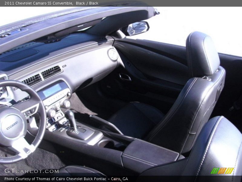 Black / Black 2011 Chevrolet Camaro SS Convertible
