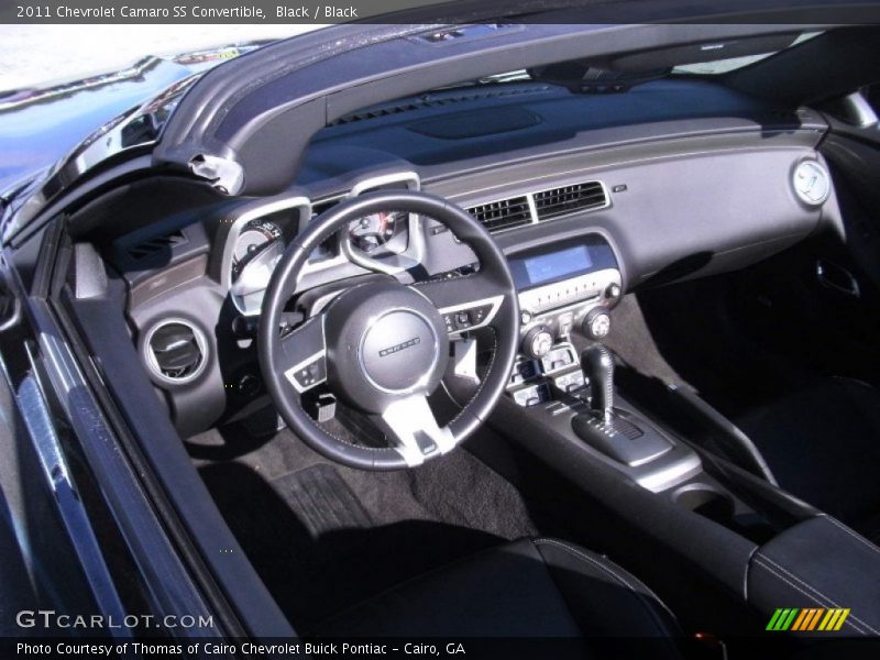 Black / Black 2011 Chevrolet Camaro SS Convertible