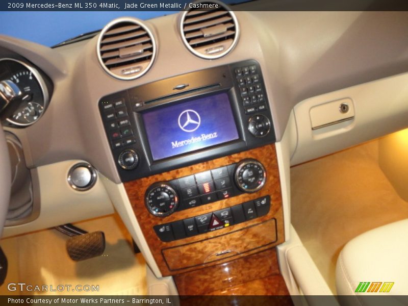 Jade Green Metallic / Cashmere 2009 Mercedes-Benz ML 350 4Matic
