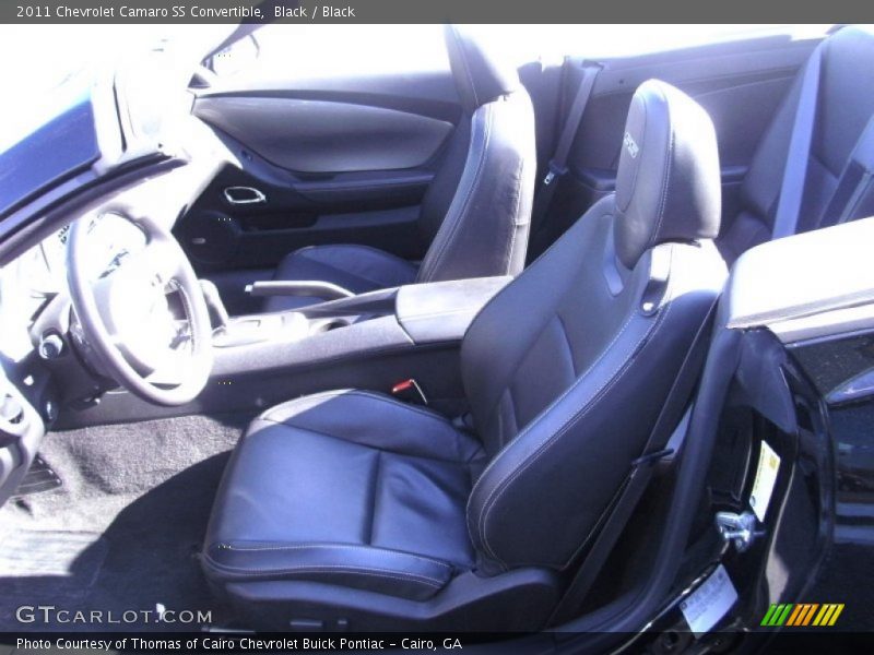 Black / Black 2011 Chevrolet Camaro SS Convertible