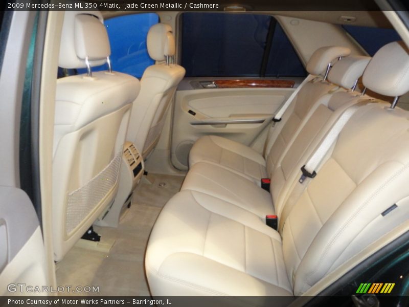 Jade Green Metallic / Cashmere 2009 Mercedes-Benz ML 350 4Matic