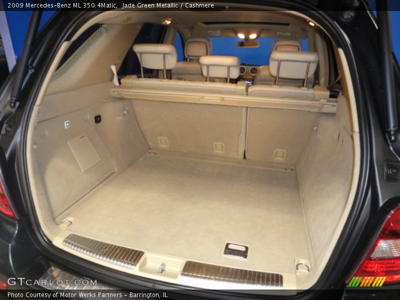 Jade Green Metallic / Cashmere 2009 Mercedes-Benz ML 350 4Matic