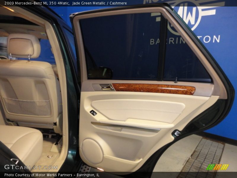 Jade Green Metallic / Cashmere 2009 Mercedes-Benz ML 350 4Matic