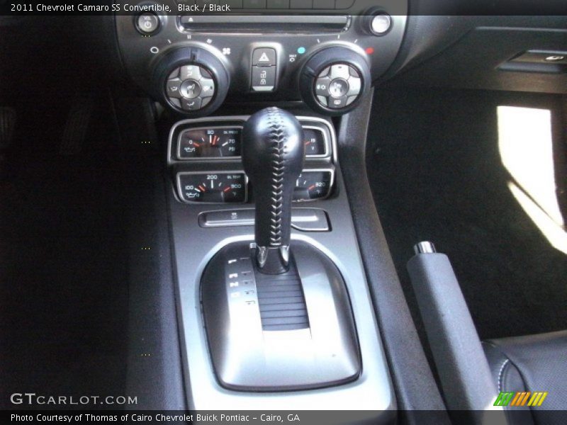 Black / Black 2011 Chevrolet Camaro SS Convertible