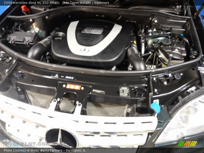 Jade Green Metallic / Cashmere 2009 Mercedes-Benz ML 350 4Matic