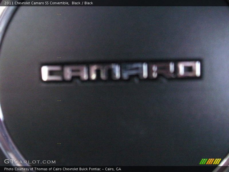 Black / Black 2011 Chevrolet Camaro SS Convertible