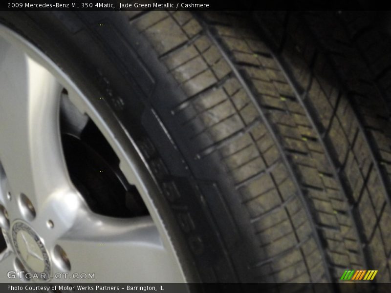 Jade Green Metallic / Cashmere 2009 Mercedes-Benz ML 350 4Matic