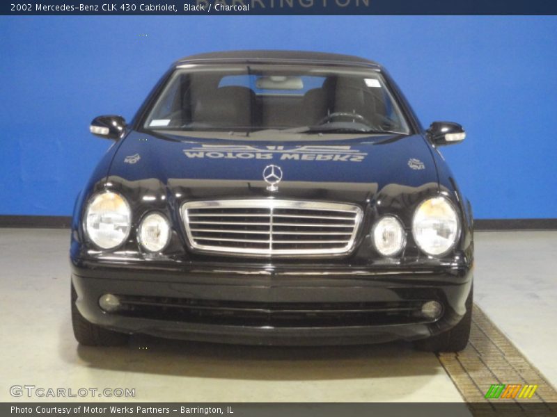 Black / Charcoal 2002 Mercedes-Benz CLK 430 Cabriolet