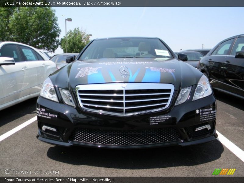 Black / Almond/Black 2011 Mercedes-Benz E 350 4Matic Sedan
