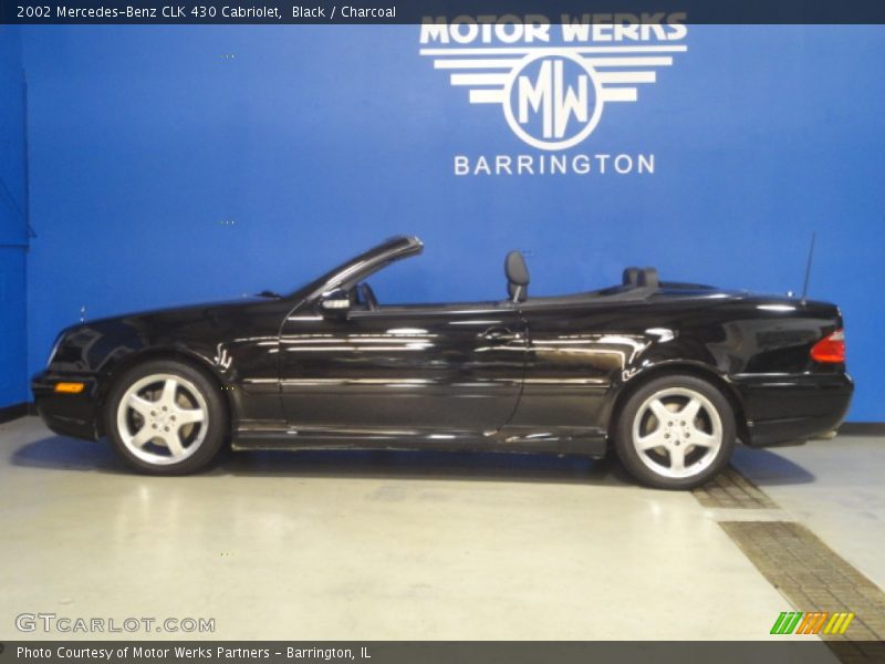 Black / Charcoal 2002 Mercedes-Benz CLK 430 Cabriolet