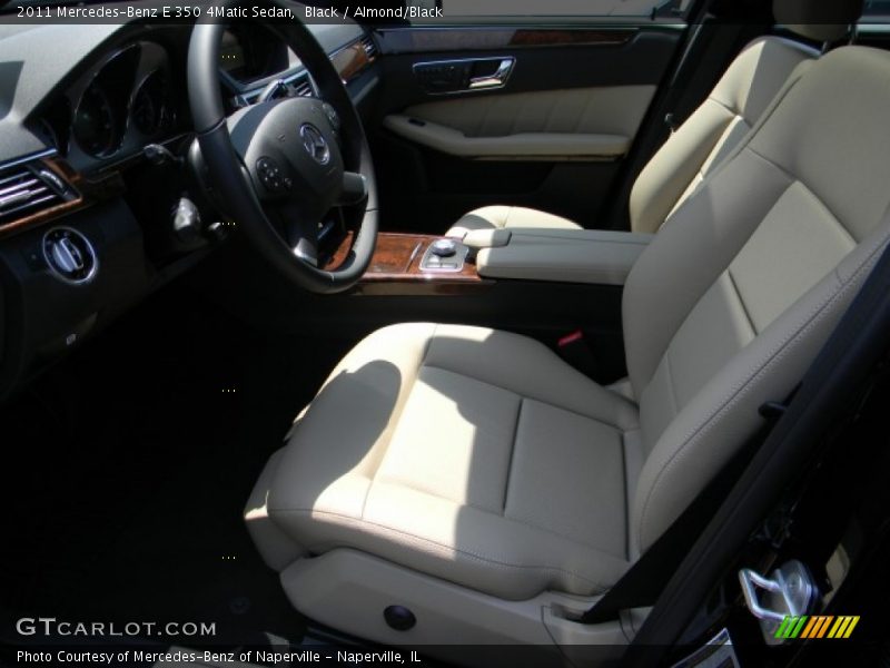Black / Almond/Black 2011 Mercedes-Benz E 350 4Matic Sedan