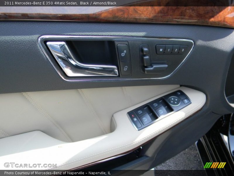 Black / Almond/Black 2011 Mercedes-Benz E 350 4Matic Sedan