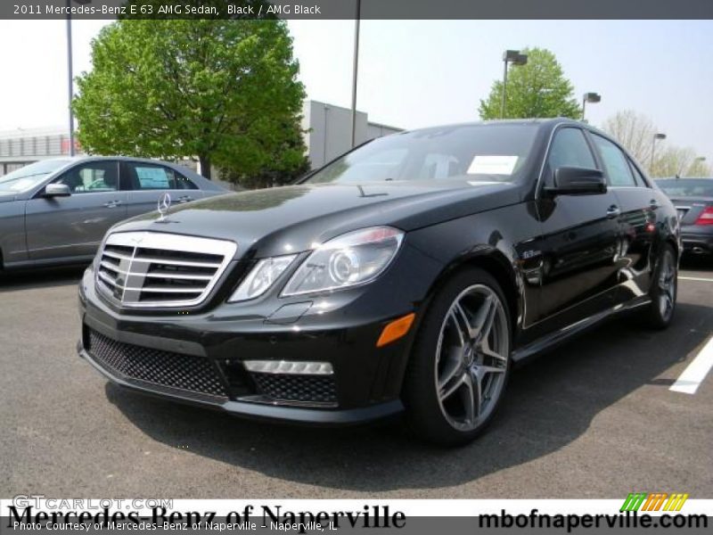 Black / AMG Black 2011 Mercedes-Benz E 63 AMG Sedan