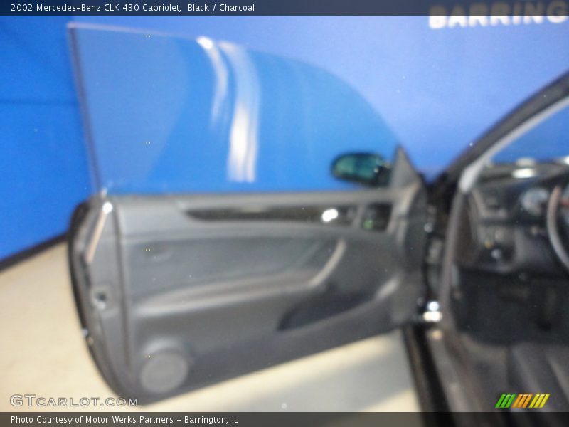 Black / Charcoal 2002 Mercedes-Benz CLK 430 Cabriolet