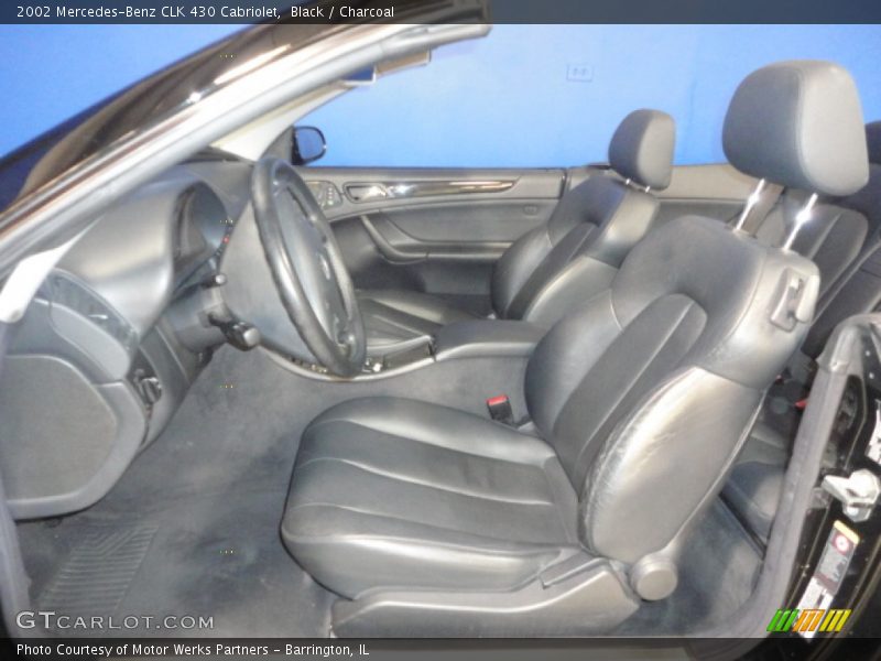 Black / Charcoal 2002 Mercedes-Benz CLK 430 Cabriolet