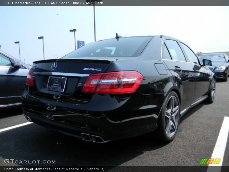 Black / AMG Black 2011 Mercedes-Benz E 63 AMG Sedan