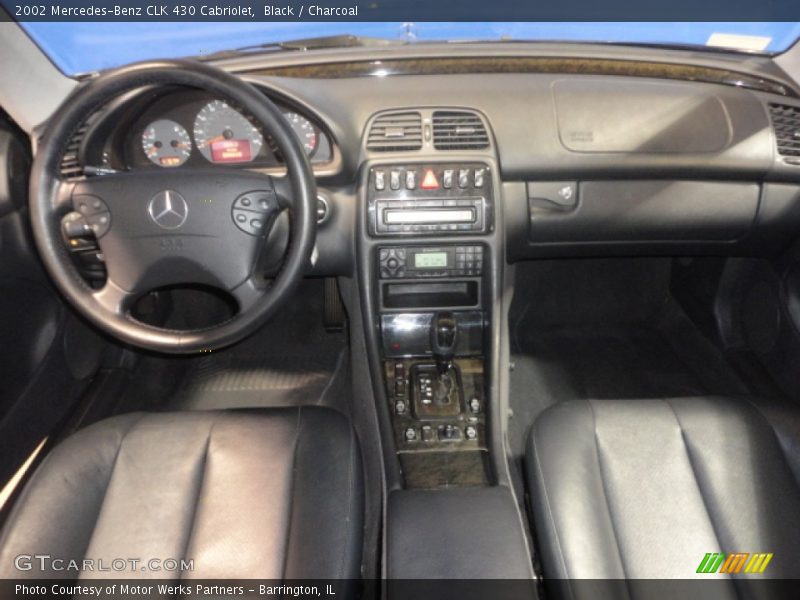 Black / Charcoal 2002 Mercedes-Benz CLK 430 Cabriolet