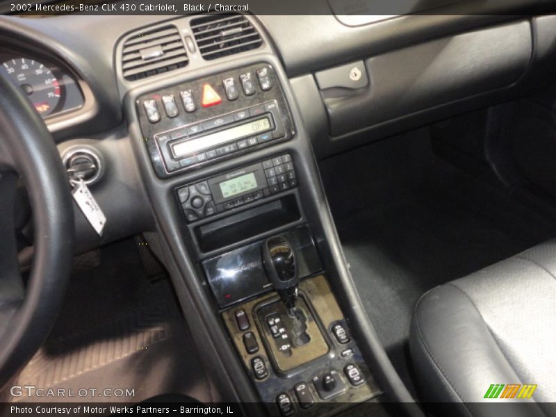 Black / Charcoal 2002 Mercedes-Benz CLK 430 Cabriolet