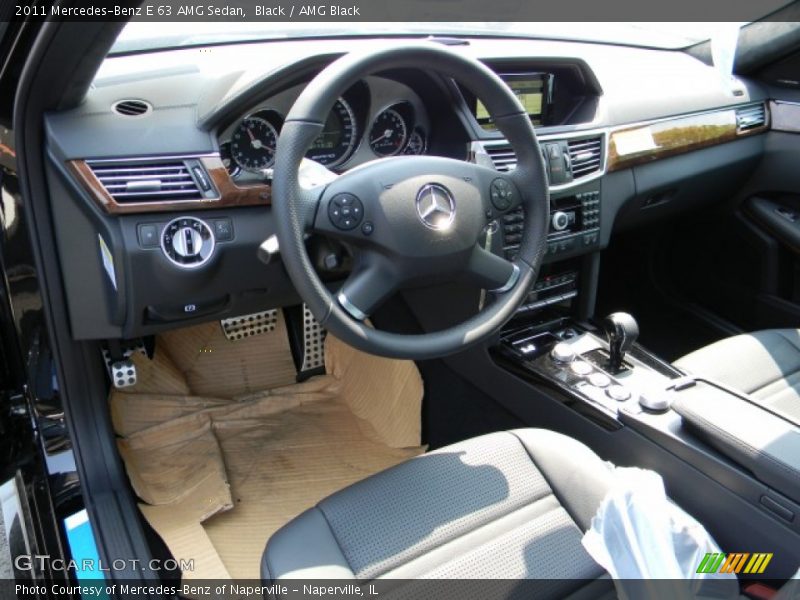 Black / AMG Black 2011 Mercedes-Benz E 63 AMG Sedan