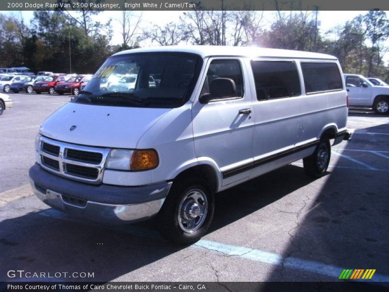 Front 3/4 View of 2000 Ram Van 2500 Passenger