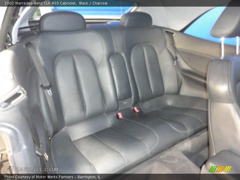 Black / Charcoal 2002 Mercedes-Benz CLK 430 Cabriolet