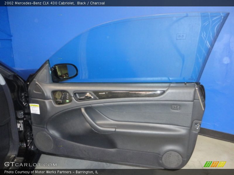 Black / Charcoal 2002 Mercedes-Benz CLK 430 Cabriolet