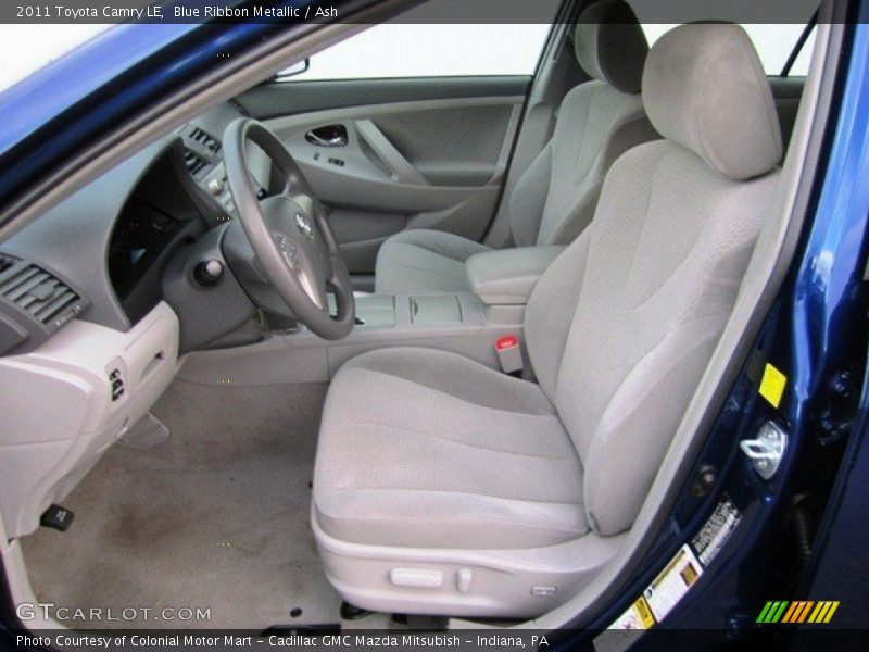 Blue Ribbon Metallic / Ash 2011 Toyota Camry LE
