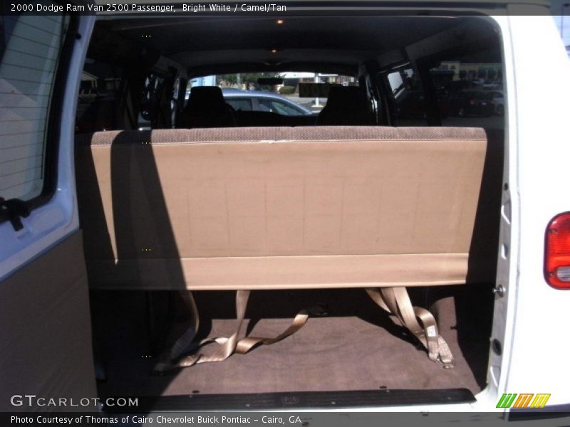 Bright White / Camel/Tan 2000 Dodge Ram Van 2500 Passenger