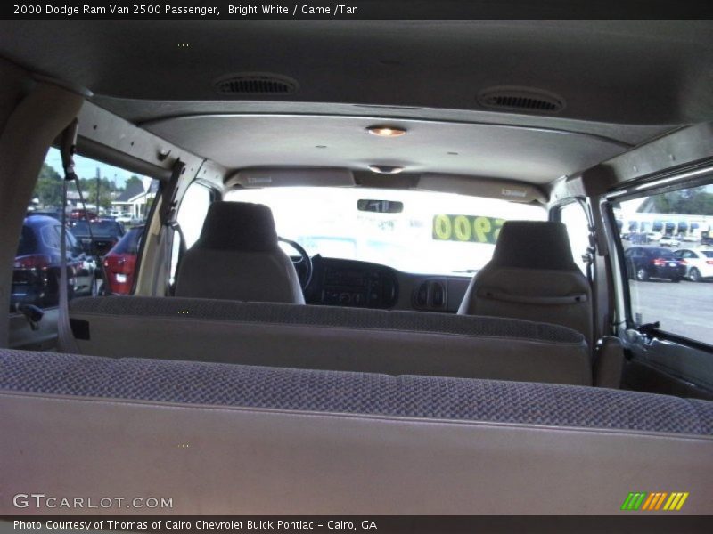 Bright White / Camel/Tan 2000 Dodge Ram Van 2500 Passenger