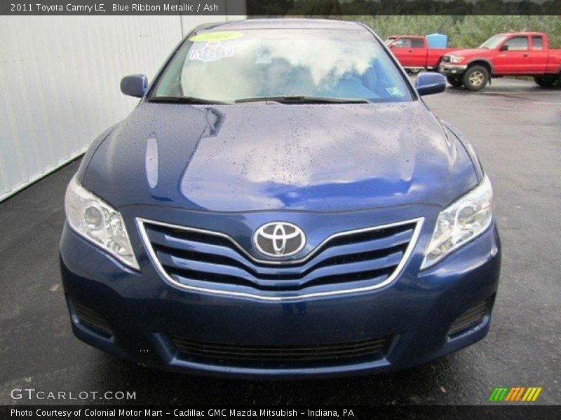 Blue Ribbon Metallic / Ash 2011 Toyota Camry LE
