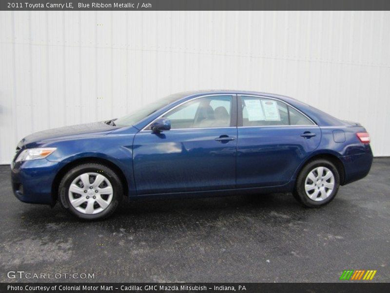 Blue Ribbon Metallic / Ash 2011 Toyota Camry LE