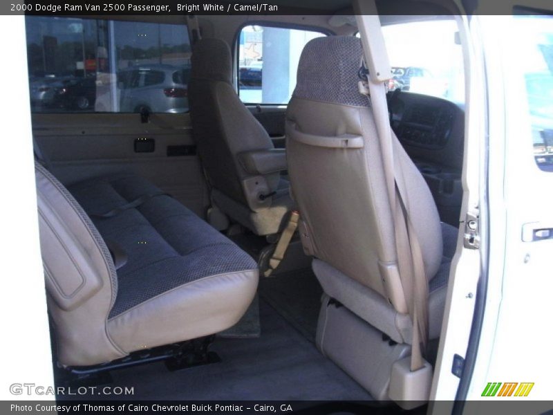 Bright White / Camel/Tan 2000 Dodge Ram Van 2500 Passenger